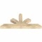 Ekena Millwork Richland Rough Sawn Timber Gable Bracket, Douglas Fir, 48"W x 22"H x 4"D x 4"F, 11/12 Pitch GBW048X22X0404RIC00RDF - alternate 3
